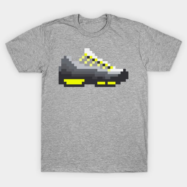 8-bit Airmax 95s T-Shirt by soujohn